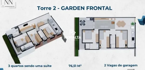 Casa de Condomínio com 3 Quartos à venda, 76m² no Boneca do Iguaçu, São José dos Pinhais