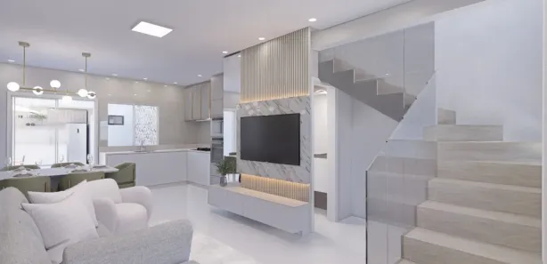 Casa de Condomínio com 2 Quartos à venda, 82m² no Jardim Coronel, Itanhaém