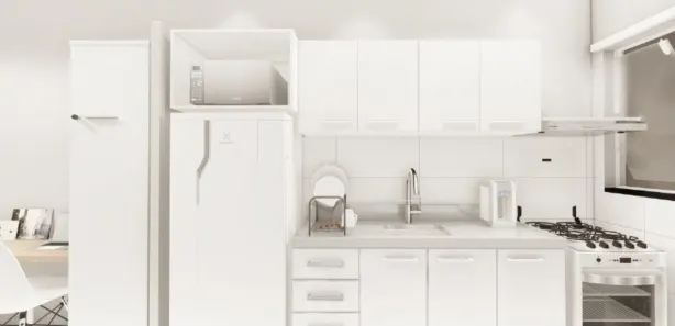 Kitnet com 1 Quarto para alugar, 27m² no Jardim Cidade Universitária I, Limeira