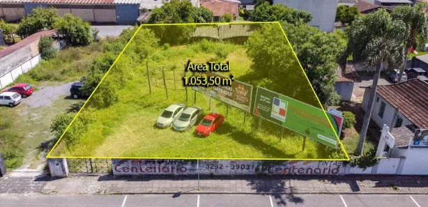 Terreno / Lote / Condomínio à venda, 1054m² no Centro, Campo Largo