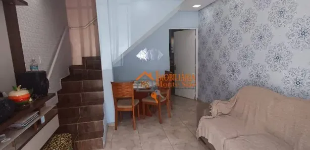 Casa de Condomínio com 2 Quartos para venda ou aluguel, 80m² no Cidade Seródio, Guarulhos