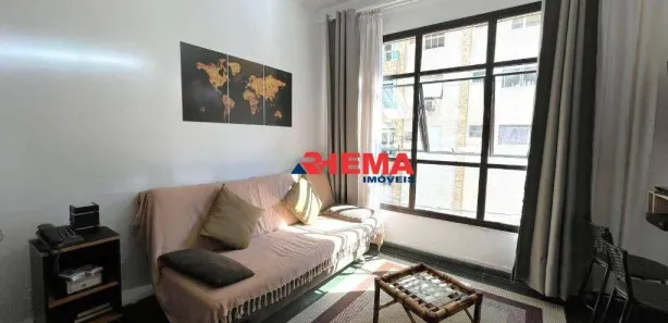 Flat com 1 Quarto para alugar, 40m² no Itararé, São Vicente