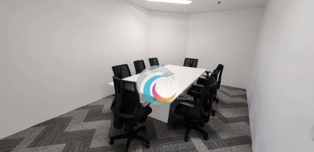 Conjunto Comercial / Sala para alugar, 223m² no Cidade Monções, São Paulo