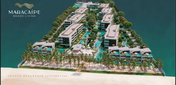 Cobertura com 4 Quartos à venda, 257m² no Maracaipe, Ipojuca