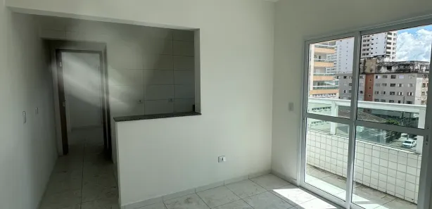 Flat com 1 Quarto à venda, 42m² no Boqueirão, Praia Grande