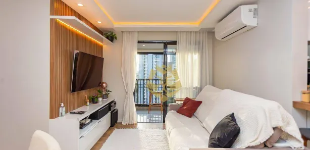 Apartamento com 3 Quartos para alugar, 90m² no Cabral, Curitiba