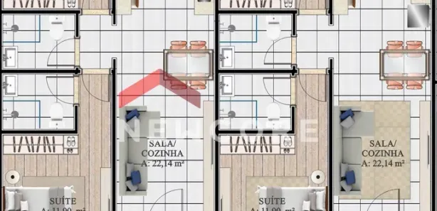 Casa com 2 Quartos à venda, 70m² no Gravatá, Navegantes