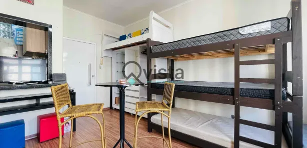 Kitnet com 1 Quarto para alugar, 35m² no Pitangueiras, Guarujá