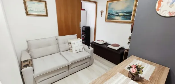 Kitnet à venda, 34m² no Ponta da Praia, Santos