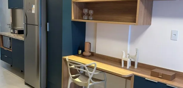 Flat com 1 Quarto para alugar, 21m² no Monte Castelo, Volta Redonda