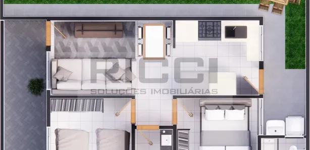 Casa com 2 Quartos à venda, 45m² no Vila São Paulo, Mogi das Cruzes
