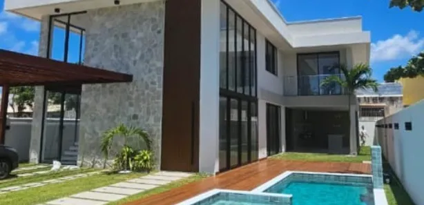 Casa de Condomínio com 8 Quartos à venda, 422m² no Caji, Lauro de Freitas
