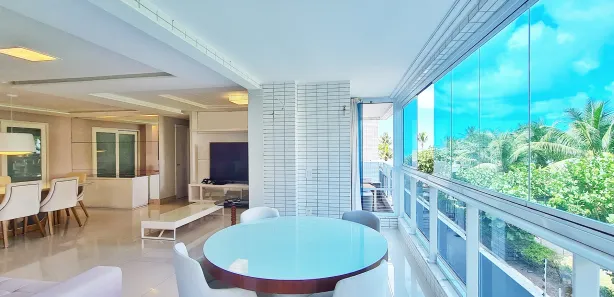 Apartamento com 3 Quartos para alugar, 153m² no Ponta de Campina, Cabedelo