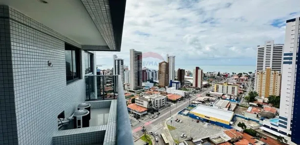 Apartamento com 2 Quartos para alugar, 58m² no Tambaú, João Pessoa