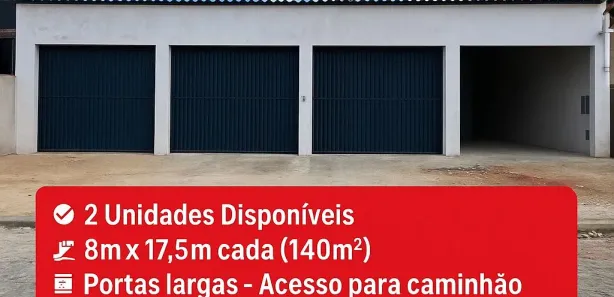 Galpão / Depósito / Armazém para alugar, 140m² no Catolé, Campina Grande