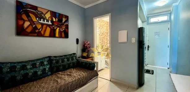 Kitnet com 1 Quarto à venda, 29m² no Pitangueiras, Guarujá