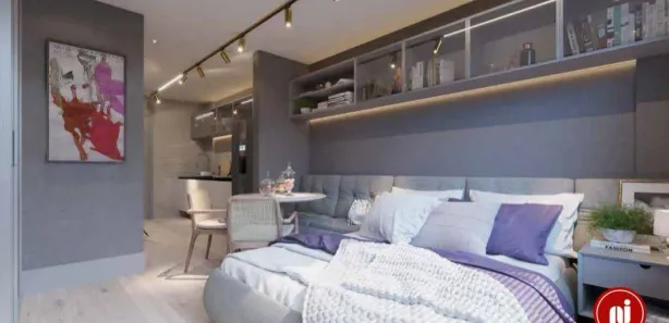 Flat com 1 Quarto à venda, 29m² no Estoril, Belo Horizonte
