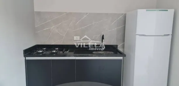 Flat com 1 Quarto para alugar, 34m² no Loteamento Jardim Aruan, Caraguatatuba