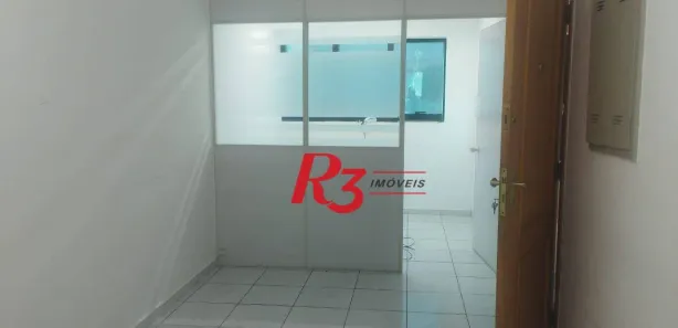 Conjunto Comercial / Sala para alugar, 115m² no Gonzaga, Santos