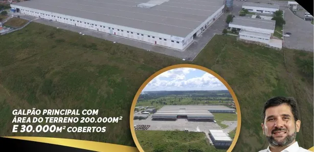 Galpão / Depósito / Armazém com 1 Quarto para venda ou aluguel, 30000m² no Centro, Camaçari