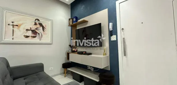 Kitnet com 1 Quarto à venda, 29m² no Pompéia, Santos