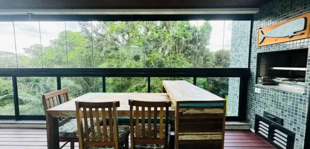Apartamento com 3 Quartos para alugar, 105m² no Riviera, Bertioga