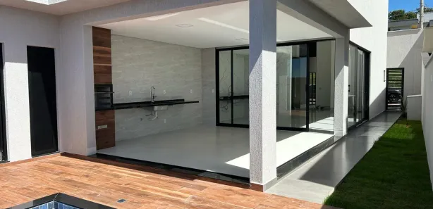 Casa de Condomínio com 3 Quartos à venda, 202m² no Jardins Nápoles, Senador Canedo