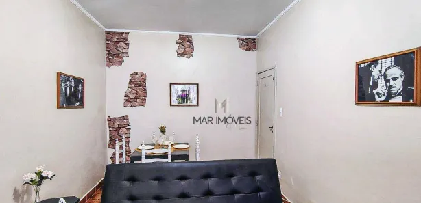 Kitnet com 1 Quarto para alugar, 40m² no Pitangueiras, Guarujá