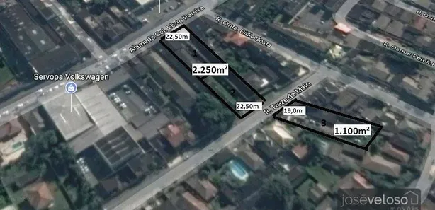 Terreno / Lote / Condomínio à venda, 3350m² no Estradinha, Paranaguá