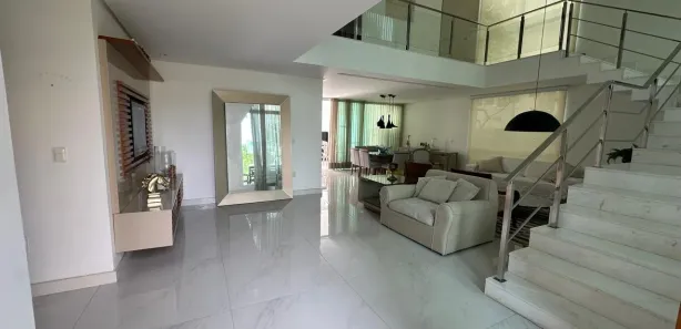 Casa de Condomínio com 4 Quartos para alugar, 472m² no Alphaville (Abrantes), Camaçari