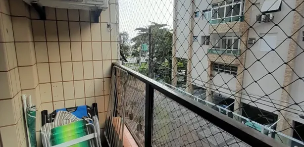 Apartamento com 1 Quarto para alugar, 50m² no Itararé, São Vicente