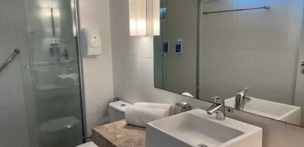 Apartamento com 1 Quarto para alugar, 24m² no Gonzaga, Santos