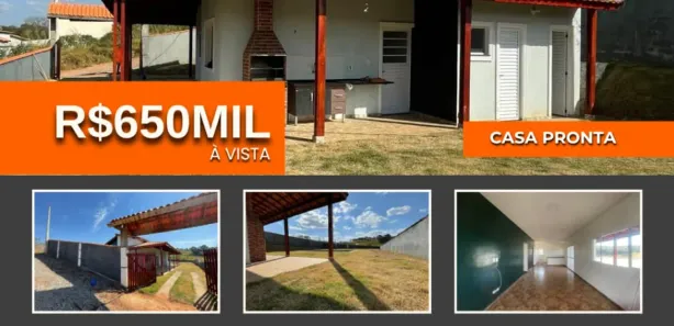 Fazenda / Sítio / Chácara com 3 Quartos à venda, 100m² no Centro, Atibaia