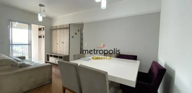 Apartamento com 2 Quartos para alugar, 65m² no Fundação, São Caetano do Sul