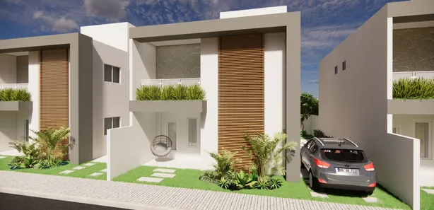Casa de Condomínio com 4 Quartos à venda, 125m² no Buraquinho, Lauro de Freitas
