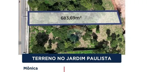 Terreno / Lote / Condomínio à venda, 683m² no Jardim Paulista, Atibaia