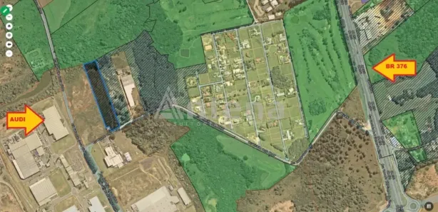 Terreno / Lote / Condomínio para alugar, 21000m² no Campo Largo da Roseira, São José dos Pinhais