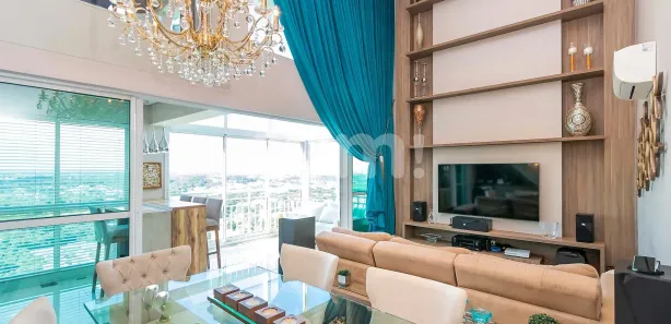 Apartamento com 3 Quartos para alugar, 187m² no Campo Comprido, Curitiba