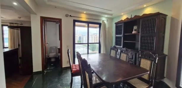 Apartamento com 4 Quartos para alugar, 190m² no Boqueirão, Santos