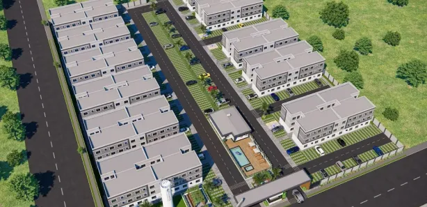 Apartamento com 2 Quartos à venda, 45m² no Jardim Céu Azul, Valparaíso de Goiás