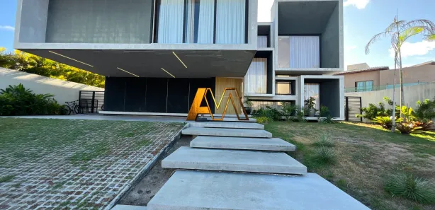 Casa de Condomínio com 5 Quartos à venda, 580m² no Busca Vida (Abrantes), Camaçari