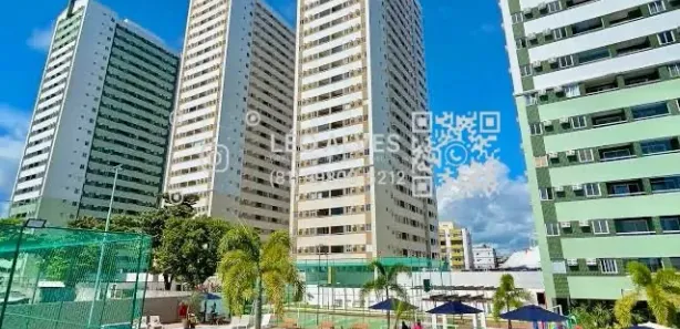 Apartamento com 3 Quartos para alugar, 64m² no Janga, Paulista