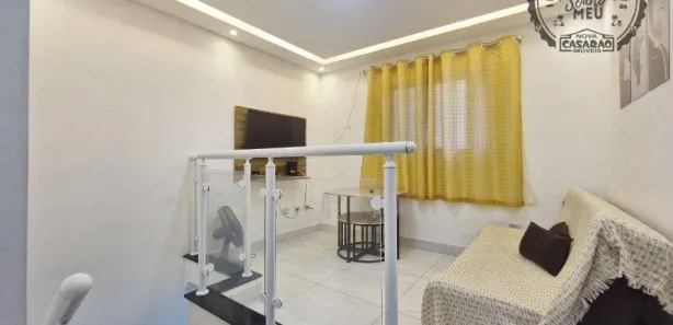 Casa de Condomínio com 2 Quartos para alugar, 48m² no Aviação, Praia Grande