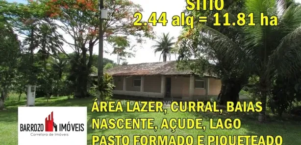 Fazenda / Sítio / Chácara com 3 Quartos à venda, 118096m² no Maraporã, Cachoeiras de Macacu