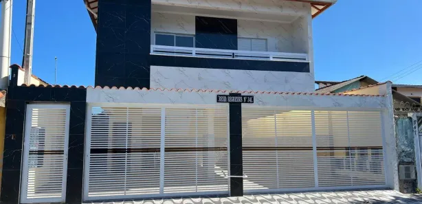 Casa de Condomínio com 2 Quartos para alugar, 60m² no Melvi, Praia Grande
