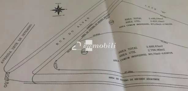 Terreno / Lote / Condomínio à venda, 3495m² no Moinho Velho, Embu das Artes