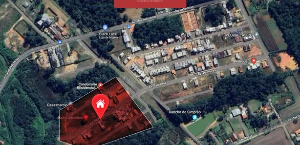 Terreno / Lote / Condomínio à venda, 144m² no Eucaliptos, Fazenda Rio Grande