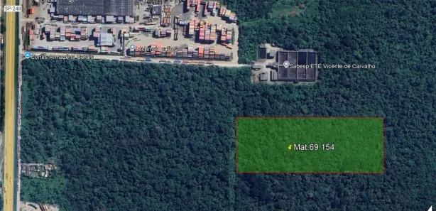 Galpão / Depósito / Armazém com 1 Quarto à venda, 52500m² no Vila Áurea (Vicente de Carvalho), Guarujá