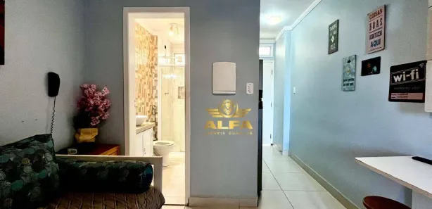 Kitnet com 1 Quarto à venda, 29m² no Pitangueiras, Guarujá