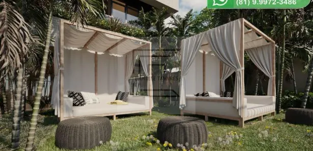 Apartamento com 1 Quarto à venda, 28m² no Centro, São José da Coroa Grande
